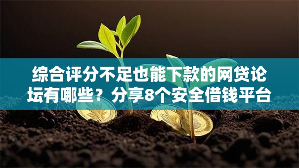 综合评分不足也能下款的网贷论坛有哪些？分享8个安全借钱平台
