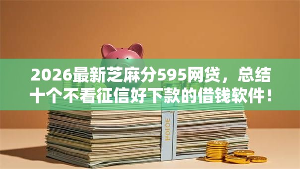 2026最新芝麻分595网贷，总结十个不看征信好下款的借钱软件！