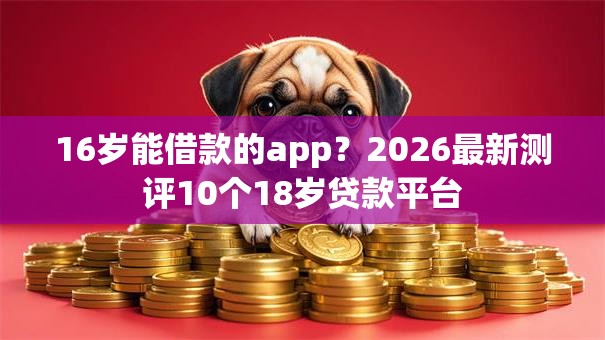 16岁能借款的app?2026最新测评10个18岁贷款平台 16岁能借款的app?2026最新测评10个18岁贷款平台