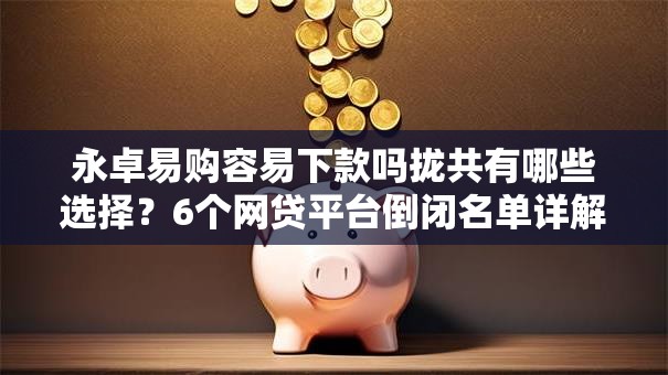 永卓易购容易下款吗拢共有哪些选择？6个网贷平台倒闭名单详解