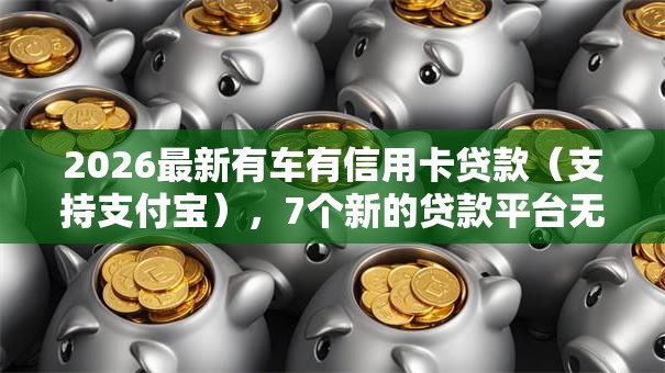2026最新有车有信用卡贷款(支持支付宝),7个新的贷款平台无私分享 2026最新有车有信用卡贷款(支持支付宝),7个新的贷款平台无私分享