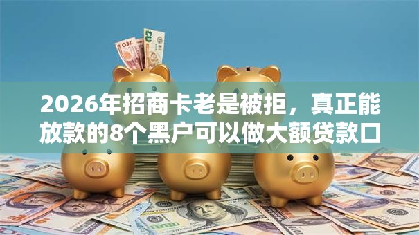 2026年招商卡老是被拒,真正能放款的8个黑户可以做大额贷款口子推荐 2026年招商卡老是被拒,真正能放款的8个黑户可以做大额贷款口子推荐