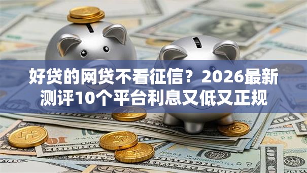 好贷的网贷不看征信?2026最新测评10个平台利息又低又正规 好贷的网贷不看征信?2026最新测评10个平台利息又低又正规