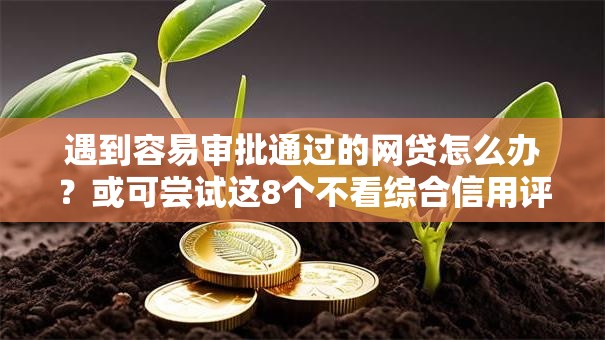 遇到容易审批通过的网贷怎么办？或可尝试这8个不看综合信用评分能下款的软件