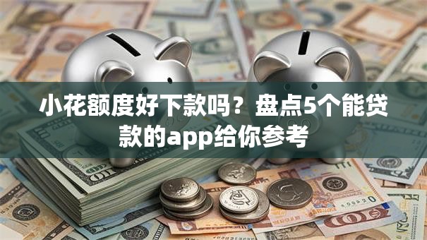 小花额度好下款吗？盘点5个能贷款的app给你参考