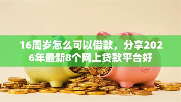 16周岁怎么可以借款，分享2026年最新8个网上贷款平台好