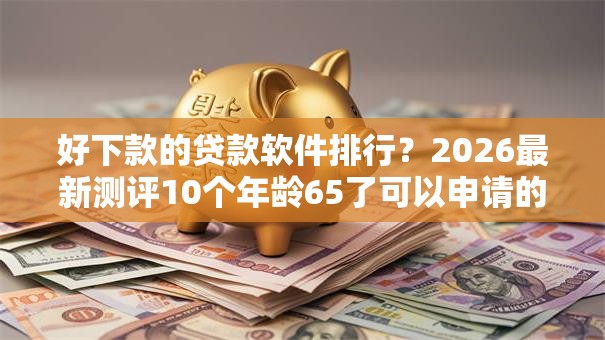 好下款的贷款软件排行？2026最新测评10个年龄65了可以申请的网贷平台