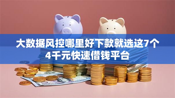 大数据风控哪里好下款就选这7个4千元快速借钱平台 大数据风控哪里好下款就选这7个4千元快速借钱平台