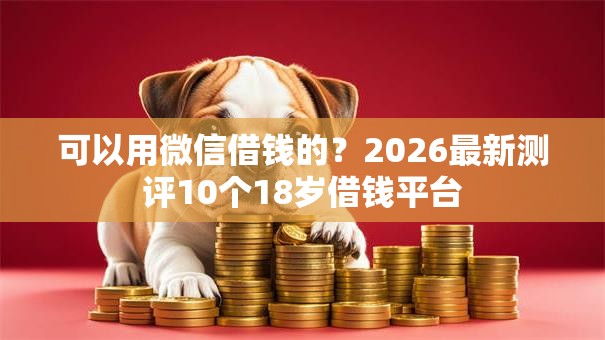 可以用微信借钱的？2026最新测评10个18岁借钱平台
