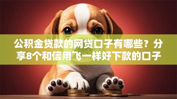 公积金贷款的网贷口子有哪些？分享8个和信用飞一样好下款的口子