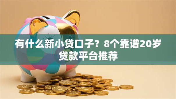 有什么新小贷口子？8个靠谱20岁贷款平台推荐