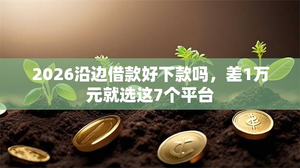 2026沿边借款好下款吗，差1万元就选这7个平台