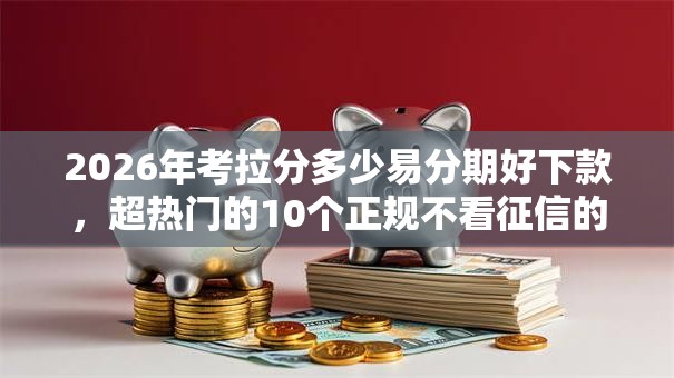 2026年考拉分多少易分期好下款,超热门的10个正规不看征信的小额贷款软件推荐 2026年考拉分多少易分期好下款,超热门的10个正规不看征信的小额贷款软件推荐