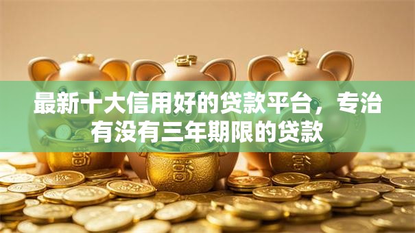 最新十大信用好的贷款平台，专治有没有三年期限的贷款