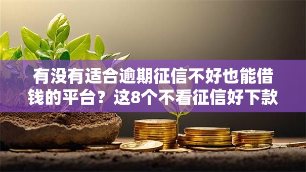 有没有适合逾期征信不好也能借钱的平台？这8个不看征信好下款的借钱软件可以试试