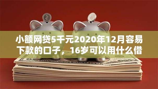 小额网贷5千元2020年12月容易下款的口子,16岁可以用什么借钱的5个平台介绍 小额网贷5千元2020年12月容易下款的口子,16岁可以用什么借钱的5个平台介绍