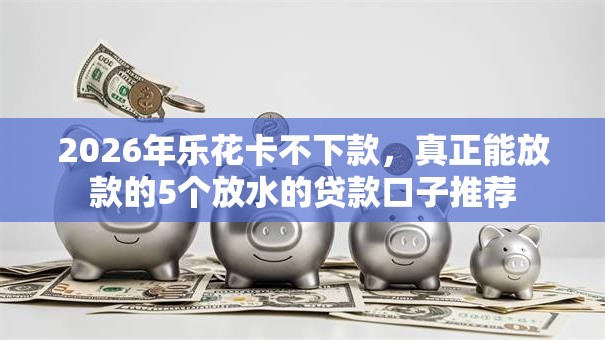 2026年乐花卡不下款，真正能放款的5个放水的贷款口子推荐