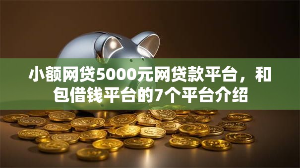 小额网贷5000元网贷款平台，和包借钱平台的7个平台介绍
