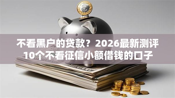 不看黑户的贷款？2026最新测评10个不看征信小额借钱的口子