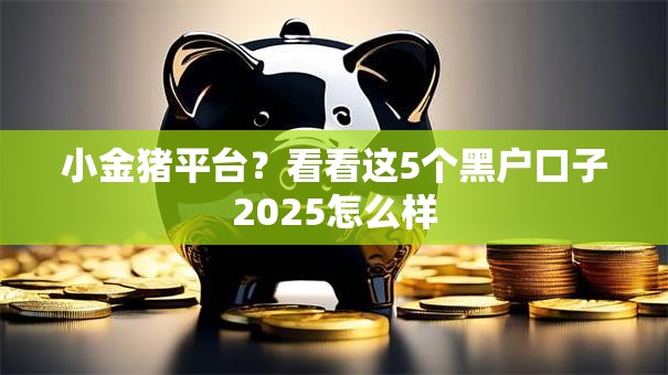 小金猪平台?看看这5个黑户口子2025怎么样 小金猪平台?看看这5个黑户口子2025怎么样