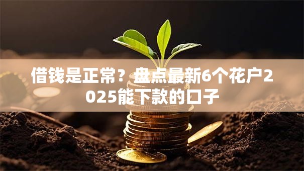 借钱是正常?盘点最新6个花户2025能下款的口子 借钱是正常?盘点最新6个花户2025能下款的口子