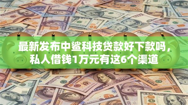 最新发布中鲨科技贷款好下款吗,私人借钱1万元有这6个渠道 最新发布中鲨科技贷款好下款吗,私人借钱1万元有这6个渠道