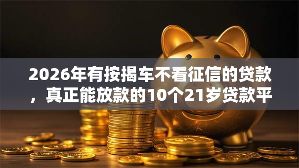 2026年有按揭车不看征信的贷款,真正能放款的10个21岁贷款平台推荐 2026年有按揭车不看征信的贷款,真正能放款的10个21岁贷款平台推荐