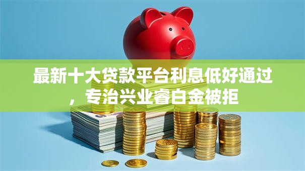 最新十大贷款平台利息低好通过，专治兴业睿白金被拒