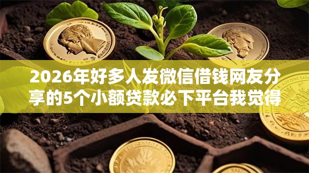2026年好多人发微信借钱网友分享的5个小额贷款必下平台我觉得不错! 2026年好多人发微信借钱网友分享的5个小额贷款必下平台我觉得不错!