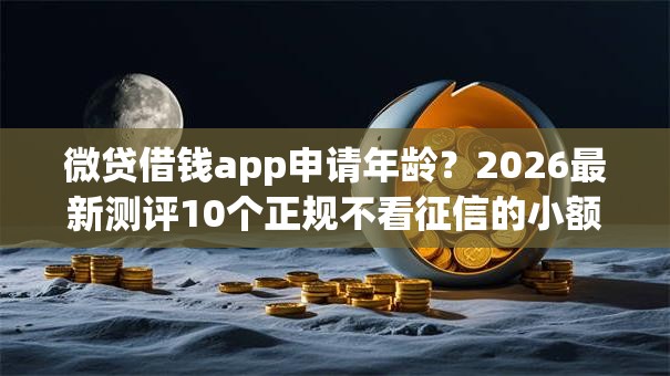 微贷借钱app申请年龄？2026最新测评10个正规不看征信的小额贷款口子