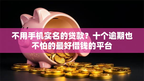 不用手机实名的贷款？十个逾期也不怕的最好借钱的平台