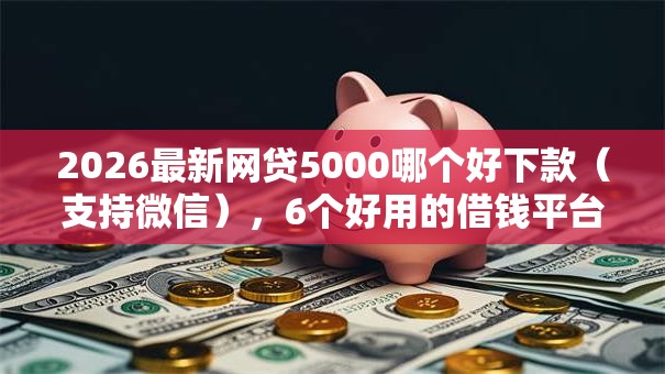 2026最新网贷5000哪个好下款（支持微信），6个好用的借钱平台无私分享