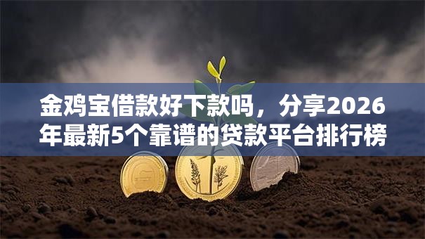 金鸡宝借款好下款吗，分享2026年最新5个靠谱的贷款平台排行榜