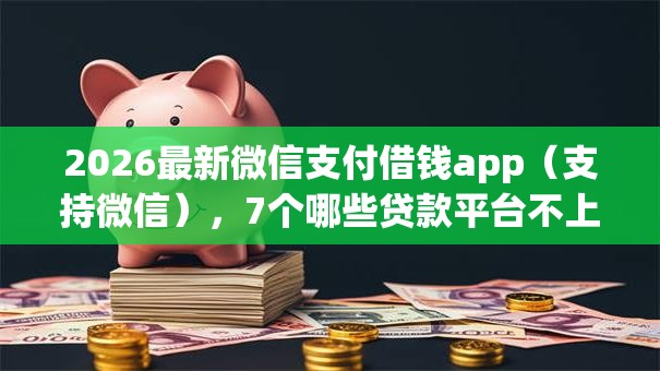 2026最新微信支付借钱app(支持微信),7个哪些贷款平台不上征信无私分享 2026最新微信支付借钱app(支持微信),7个哪些贷款平台不上征信无私分享