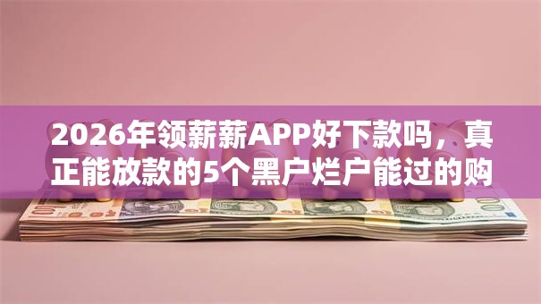 2026年领薪薪APP好下款吗,真正能放款的5个黑户烂户能过的购物平台推荐 2026年领薪薪APP好下款吗,真正能放款的5个黑户烂户能过的购物平台推荐