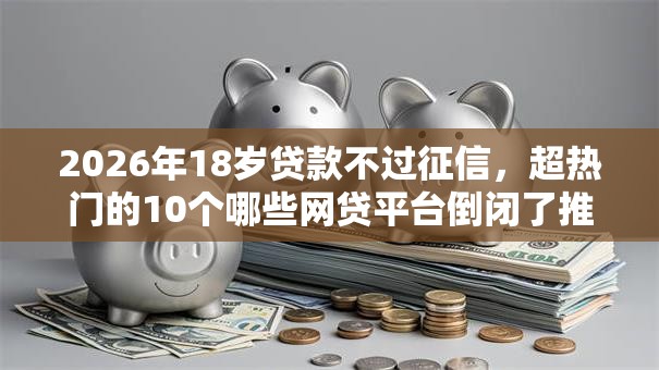 2026年18岁贷款不过征信，超热门的10个哪些网贷平台倒闭了推荐
