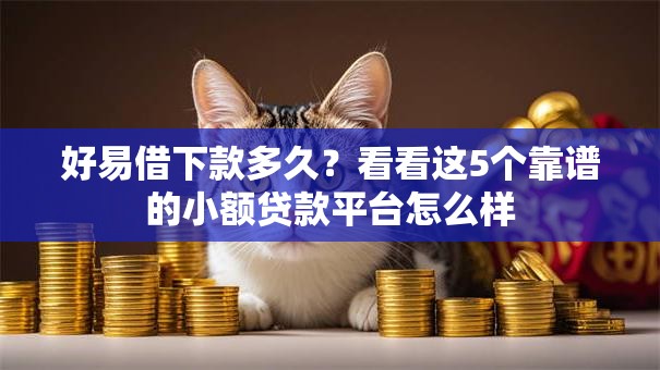 好易借下款多久？看看这5个靠谱的小额贷款平台怎么样