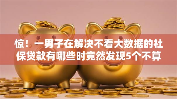 惊!一男子在解决不看大数据的社保贷款有哪些时竟然发现5个不算查询征信次数的平台,事后分享了出来 惊!一男子在解决不看大数据的社保贷款有哪些时竟然发现5个不算查询征信次数的平台,事后分享了出来