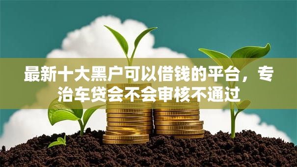 最新十大黑户可以借钱的平台,专治车贷会不会审核不通过 最新十大黑户可以借钱的平台,专治车贷会不会审核不通过