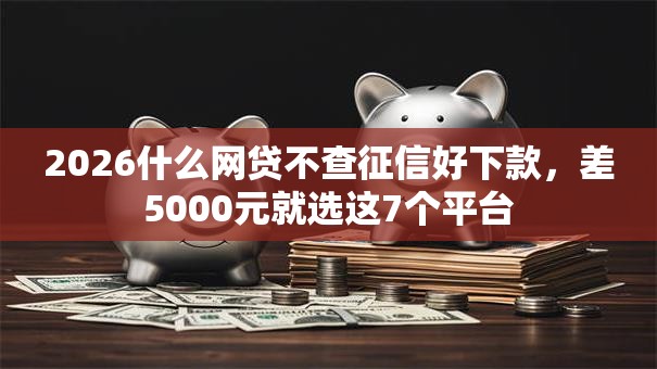 2026什么网贷不查征信好下款，差5000元就选这7个平台