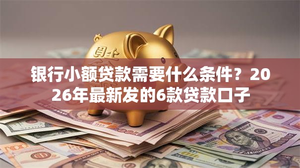 银行小额贷款需要什么条件？2026年最新发的6款贷款口子