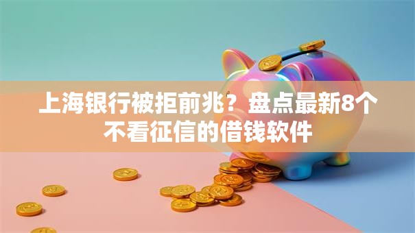 上海银行被拒前兆？盘点最新8个不看征信的借钱软件