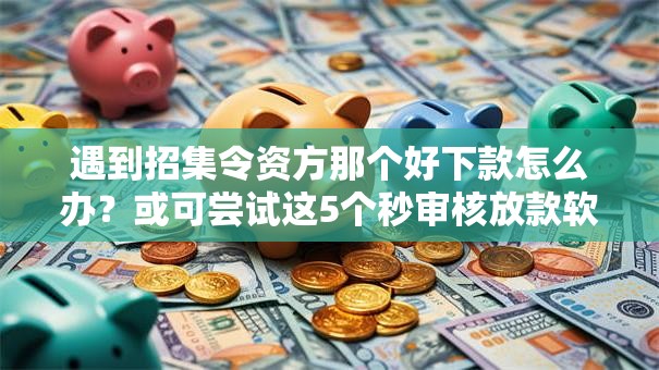 遇到招集令资方那个好下款怎么办？或可尝试这5个秒审核放款软件
