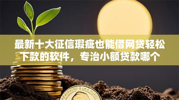 最新十大征信瑕疵也能借网贷轻松下款的软件，专治小额贷款哪个下款容易通过