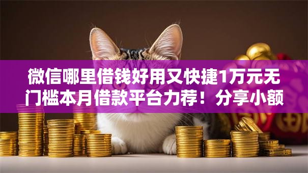 微信哪里借钱好用又快捷1万元无门槛本月借款平台力荐！分享小额网贷口子1万元无门槛借款