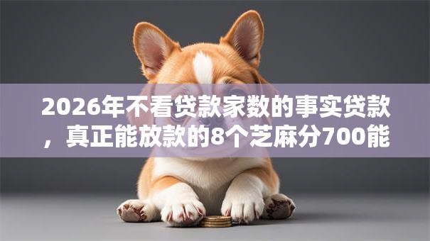 2026年不看贷款家数的事实贷款,真正能放款的8个芝麻分700能秒下的软件推荐 2026年不看贷款家数的事实贷款,真正能放款的8个芝麻分700能秒下的软件推荐