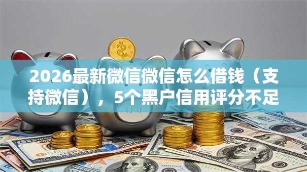 2026最新微信微信怎么借钱（支持微信），5个黑户信用评分不足能下款的软件无私分享