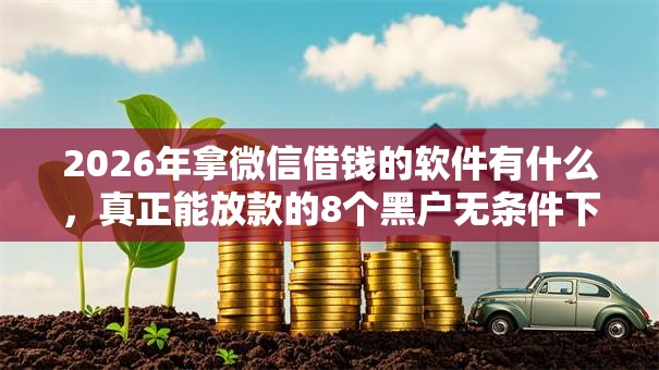 2026年拿微信借钱的软件有什么，真正能放款的8个黑户无条件下款的口子推荐