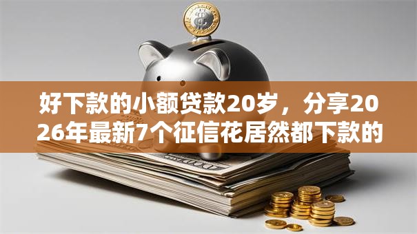 好下款的小额贷款20岁，分享2026年最新7个征信花居然都下款的口子