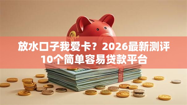 放水口子我爱卡？2026最新测评10个简单容易贷款平台